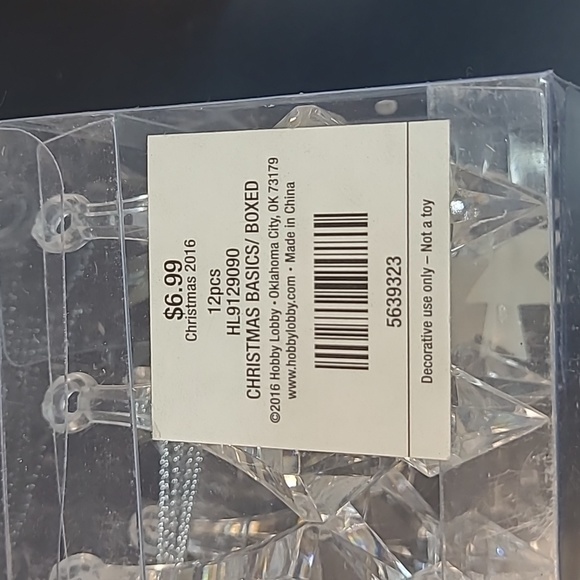 Set of glittery decor - Picture 3 of 7